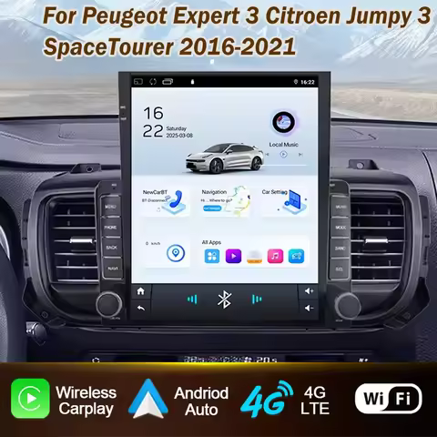 9.7" android For Citroen Jumpy 3 SpaceTourer For Peugeot Expert 3 For Toyota Proace 2016-2021 Auto R