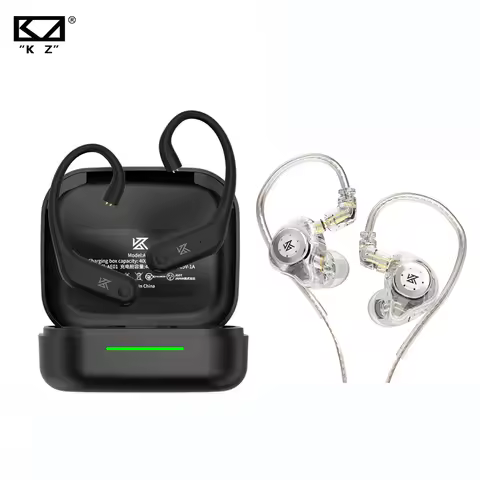 KZ AE01 EDX Pro Wired Earplug Wireless Upgrade Bluetooth Earphones Ear Hook 5.4 Module Compatible C 