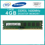 4GB PC3L-12800U DDR3 1600Mhz 240Pin 1.35V PC เดสก์ท็อปหน่วยความจำ RAM สำหรับ Samsung W34