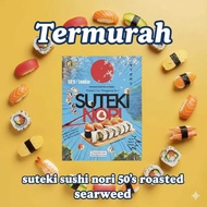 SUSHI NORI SUTEKI NORI 50 SHEETS HALAL DRIED SEAWEED