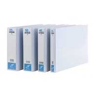 F1 EAST-FILE A3 2D 3D 4D PVC WHITE RING FILE 25mm/40mm/50mm/65mm/80mm