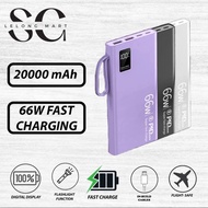 [SG INSTOCK] 20000 mAh 66w FAST CHARGING Power Bank