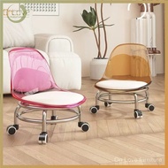 Pulley  low stool  metal bracket  low stool  universal wheel  beautiful seam  low chair with child  