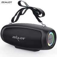 [Malaysia In Stock]ZEALOT S37L 50W Portable Bluetooth Speaker Output Power Bluetooth Speaker with Ex