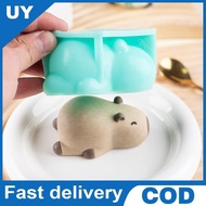 2025 New Cute Capybara Milk Jelly Silicone Mold Pudding Capybara Pudding Silicone Mould Home Baking 