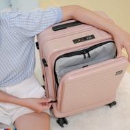 現貨100% NEW Japan 日本Hinomoto靜音轆 PC前揭式可擴充 Japanese silent run wheel Polycarbonate EXPANDABLE 20 寸 in Cabin size Carry On Luggage. 可擴大儲物行李箱前開口加厚旅行箱萬向日本輪 喼 travel 行李喼 旅行喼 Suitcase baggage hand carry TPartner brand, Berry Pink color 漿果粉紅 TSA密碼鎖 all new
