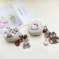 ins For Baseus E19 E20 E17 E18 E16 Case cartoon Earphone case   For Baseus WM02 Silicone TPU Cover w