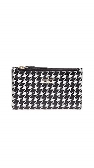 Kate Spade New York Women s Cameron Street Houndstooth Mikey Wallet