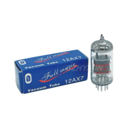 New Fullmusic full true 12AX7 ECC83 12AU7 ECC82 electronic tube gold foot gold word low noise