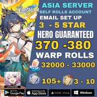 Honkai Star Rail ID Starter Account | Reroll Account Honkai Star Rail action figure