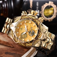 Invicta Men Quartz Watch Rims Calendar Function Watch Decorative Dial