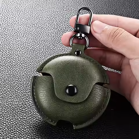 Leather Buckle Case For Huawei FreeBuds 4 4i 5i Case PU Dust-proof Earphone Cover For Huawei FreeBud