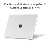Laptop Case for Microsoft Surface Laptop Go 2 Case 12.4 inch Funda for Surface Laptop 2 3 4 5 13.5 inch PC Matte Crystal Cover
