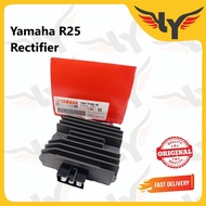 (100% ORIGINAL YAMAHA) R25 YZF-R25 R25M R25 RECTIFIER AND REGULATOR ASSY RECTIFIER KATAP RECHARGE R2