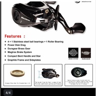 BC abu garcia Ventgeance Reel BC Left Hand Reel