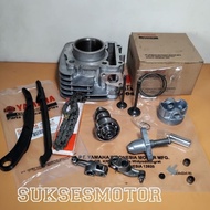 Complete package of 8 items of piston blocks for yamaha jupiter z1 1DY 2012 - 2015