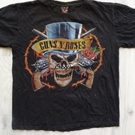 Guns N Roses T Shirt L Black Skulls Guns Vintage shirt Guns N Roses Double Sided shirt