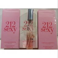 PERFUME FOR WOMEN CAROLINA HERRERA 212 SEXY 20ML MINYAK WANGI