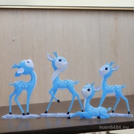Kindergarten Super View Area Painted Commercial Deer Landscape Outdoor Decoration Sculpture Sika Dee