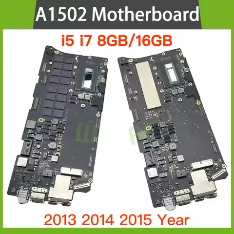 Original A1502 Motherboard For Macbook Pro Retina 13" A1502 Logic Board 2013 2014 2015 820-3536-A 82