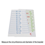 5pcs Bracelet and Ring Sizer Measuring Tool, CM/MM, Two Sizes