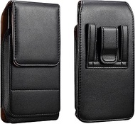 Phone Holsters Compatible with Xiaomi Max 2 3 Redmi 12 Cell Phone Holster, Leather Belt Phone Pouch 