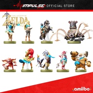 Amiibo Legend of Zelda Breath of the Wild / Totk Series Figure - Zelda, Link, Revali, Guardian, Urbo