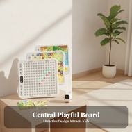 Smart Chess Board Control Buttons Electronic Chess Board Educational Toy Game Cards Beginner Friendl