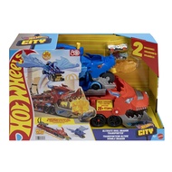 Hot Wheels ซิตี้ รถพ่วงมังกรคู่ *New Arrival * ของเล่นสำหรับเด็ก (#42919)