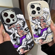 One Piece Battle Begins The Luffy Phone Case Is Compatible for IPhone 7 8 Plus 11 13 12 14 15 Pro Max XR X XS Max SE 2020 Metal Frame Anti Drop Silicone Soft Case