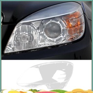 Car Front Headlight Cover Lampshades Lamp Shell Headlights Lens Cover for - C-Class W204 2007-2010 L
