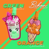 Bihan Corrector Orange Green Bihan Girly Makeup BGM Skin Color Cover Corector Oren Hijau Tutup Parut