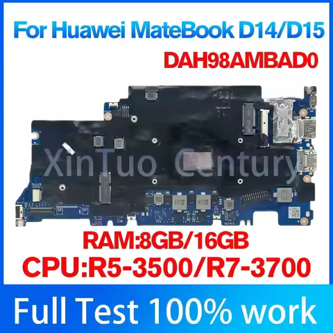 DAH98AMBAD0 For Huawei Honor MagicBoook NBL-WAQ9HNR H98A Matebook D15 D14 Laptop Motherboard R5-3500