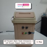 IoT Project Smart Trash Can Ultrasonic Arduino Uno / IoT Project Smart Trash Ultrasonic ESP32