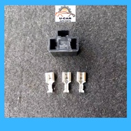 12V H4 Female LIGHT CONNECTOR SOCKET
