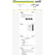 Suzuki Skydrive 125 / Suzuki Address / Suzuki NEX / Suzuki Step 125 Manual Parts Catalogue PDF via E