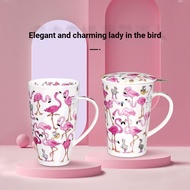 BY126 [Quick Shipment] UK DUNOON DUNOON Bone China Cup Henry Cup Type with Tea Separator Water Cup 6