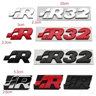 3D metal R R32 is suitable for Volkswagen Bora Golf car decoration stickers and car accessories