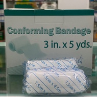 P.S.T. Gauze Stretch 3 Inches x 5 Yards 12 Rolls/Box (Box Lift)