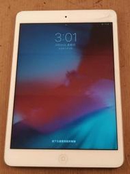 零件機 螢幕裂 Apple iPad mini 2 32GB 銀色 A1489 mini2 故障機