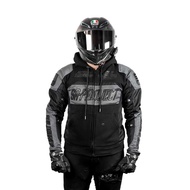 SRPROJECT HOODIE MOTORSPORT SR-PROJECT RUSH GREY (+ PROTECTOR)