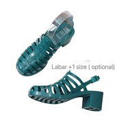 K-pop Jelly gladiator style heel sandal