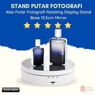 Photography Rotating Display Stand Mirror Stand Base 13.5cm