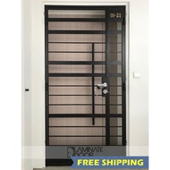 HDB Mild Steel Gate LD-605 | Door Gate