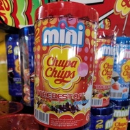 mini chupa chups ลูกอมมินิจูปาจุ๊ปส์ 50 แท่ง ลูกอมรสครีม เปลี่ยนสี และ ผลไม้รวม ลูกอมเด็ก จุปปาจุป