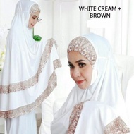 TELEKUNG SOLAT SITI ZAINAB EXCLUSIVE DESIGN (READY STOCK) KAIN LYCRA SEJUK TEBAL