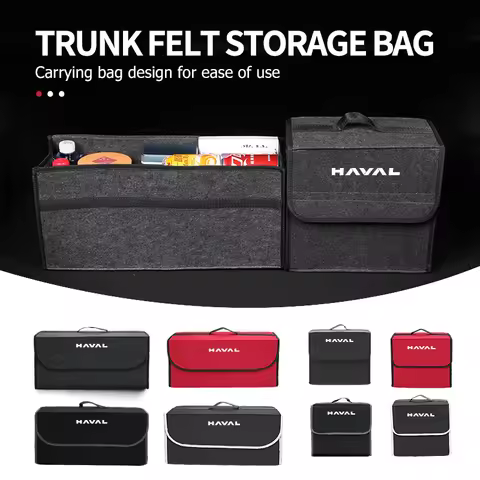 For Haval Car Trunk Storage Box Foldable Stowing Tidying Container Bag Accessories Jolion H6 F7 H9 H
