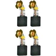 4Pack 614367-00 0502025007 5140024-30 Carbon Brushes Replacement for Dewalt DW703 D24000 DW713 DW715