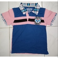Baju tshirt berkolar budak lelaki (Preloved)