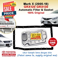 Mark X (2005-18) Automatic Filter & Gasket (Gearbox) - Auto GRX120 GRX130 35168-22020 35330-22040 TO